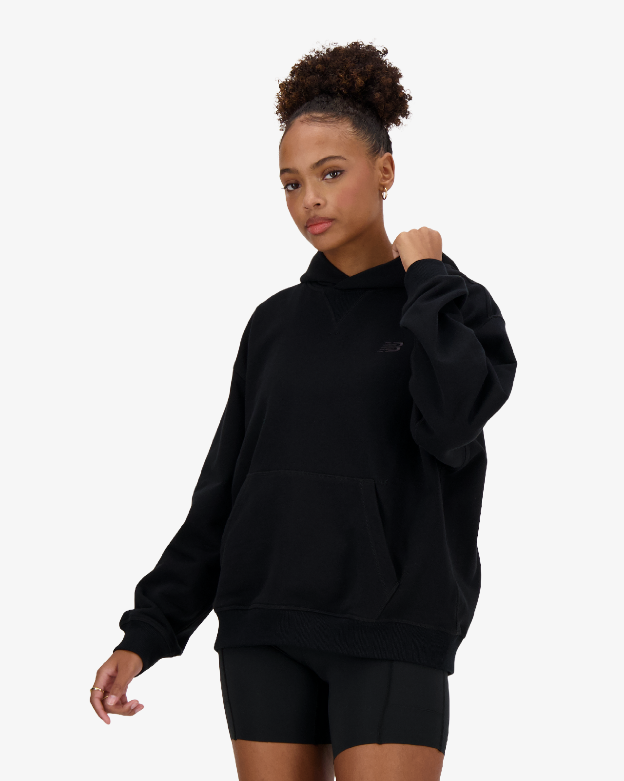 Image of Дамски Суитшърт NEW BALANCE SHIRT ATHLETICS FRENCH TERRY HOODIE